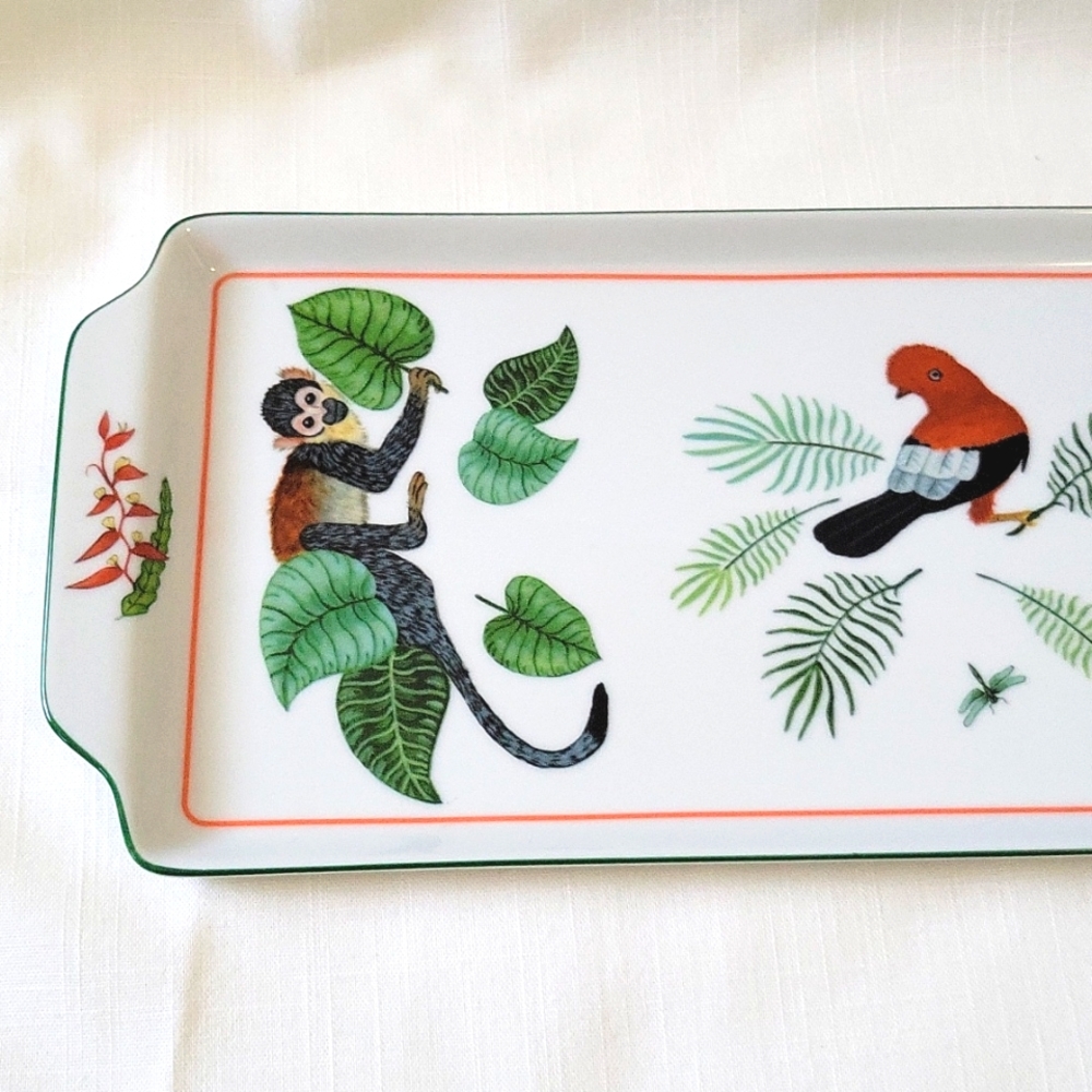 COPY - Lynn Chase Beautiful Rainforest Sandwich Tray - Picture 11 of 12